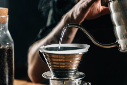 Barista Making Calita Drip